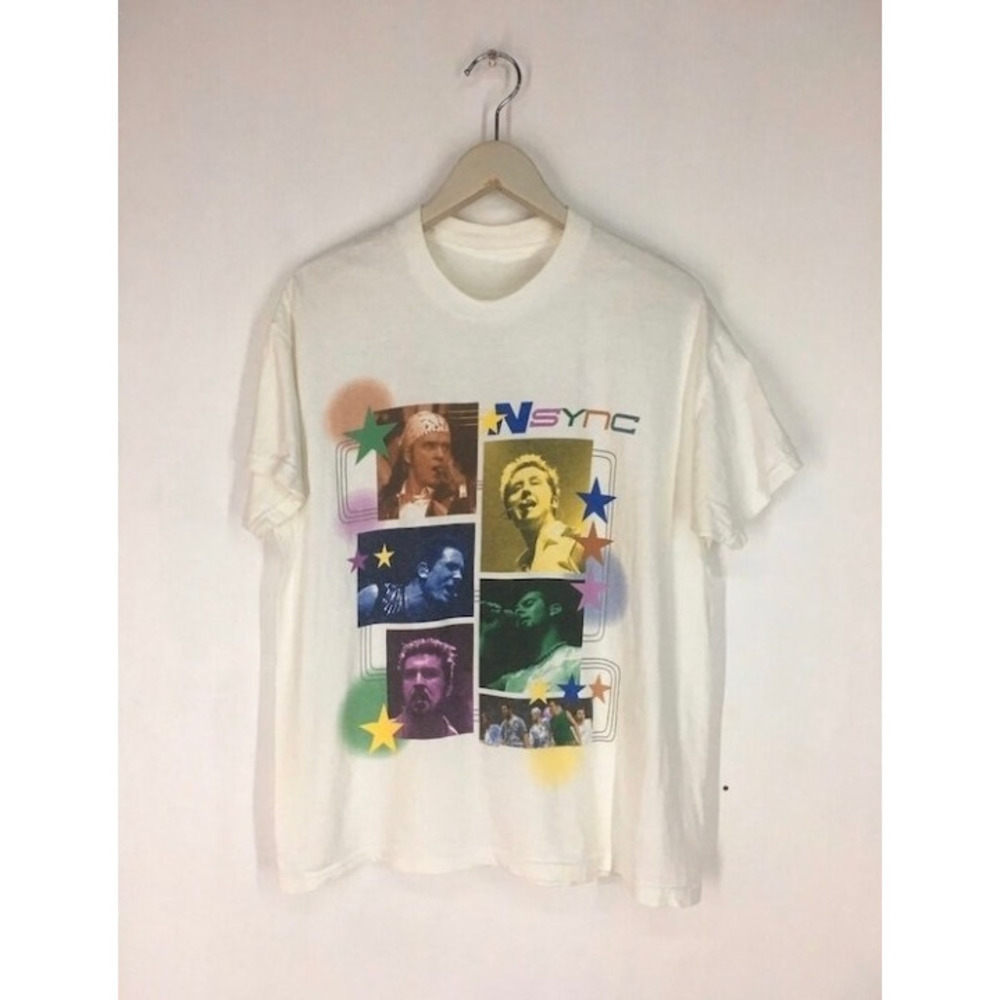 Nsync America Boys Band Tour Concert Tshirt Graphics Shirt